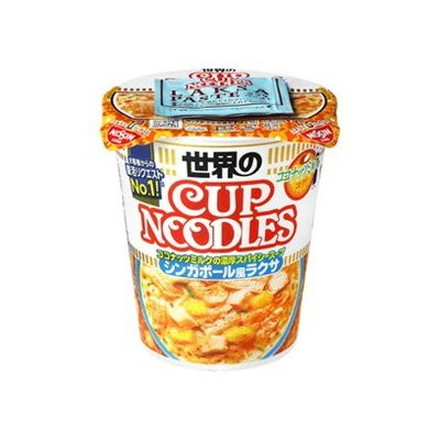 【12個セット】 日清食品 カップヌードル ラクサ カップ 80g x12