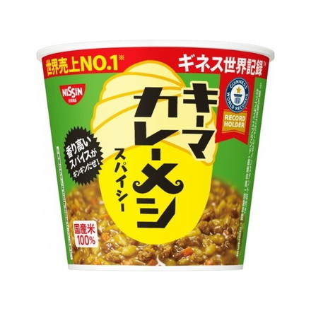 【単品6個セット】 日清食品 キーマカレーメシ スパイシー 89g