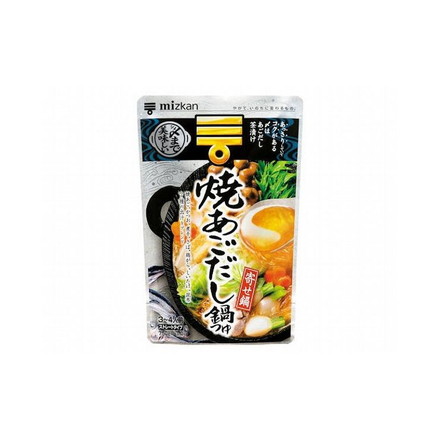 【まとめ買い】 ミツカン 〆まで美味しい焼あご鍋つゆ 750g x12個セット 食品 まとめ セット セット買い 業務用