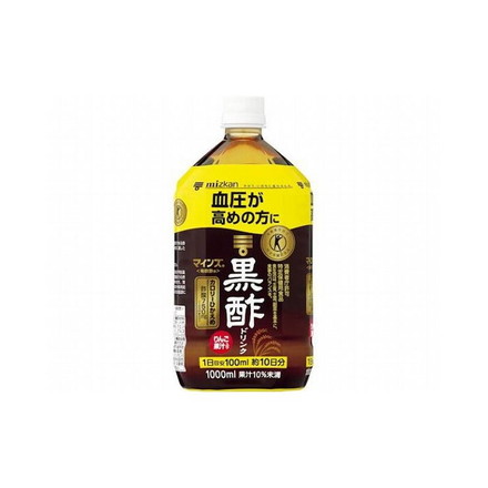 【まとめ買い】 ミツカン マインズ 黒酢ドリンク 1L x6個セット 食品 まとめ セット セット買い 業務用