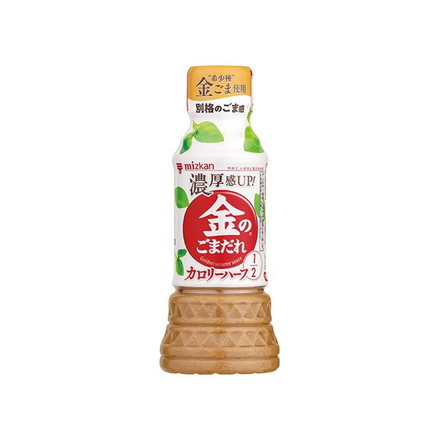 【単品12個セット】 ミツカン 金のごまだれ カロリーハーフ 250ml