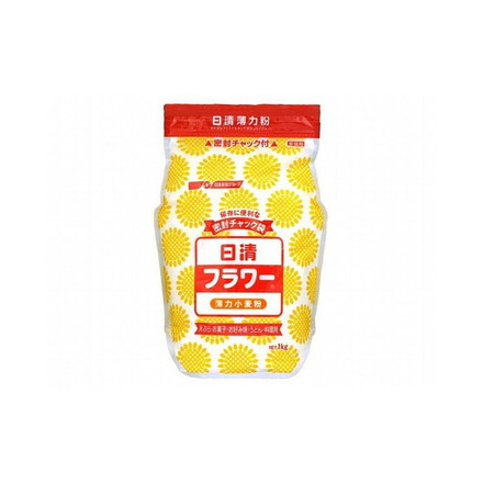 【まとめ買い】 日清製粉 小麦粉フラワー チャック付 1kg x15個セット 食品 まとめ セット セット買い 業務用