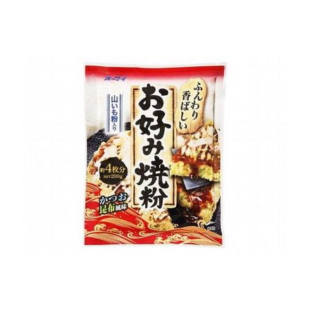 【30個セット】 ニップン お好み焼粉 200g x30コ
