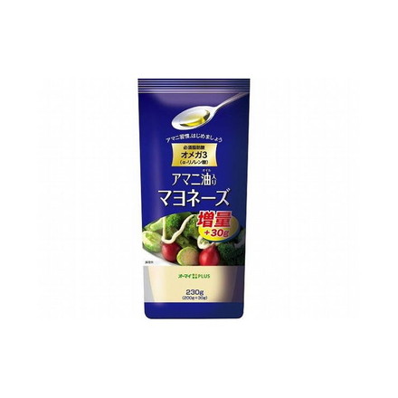 【まとめ買い】オーマイ PLUS アマニ油入マヨネーズ 200g x12個セット まとめ セット セット買い 業務用
