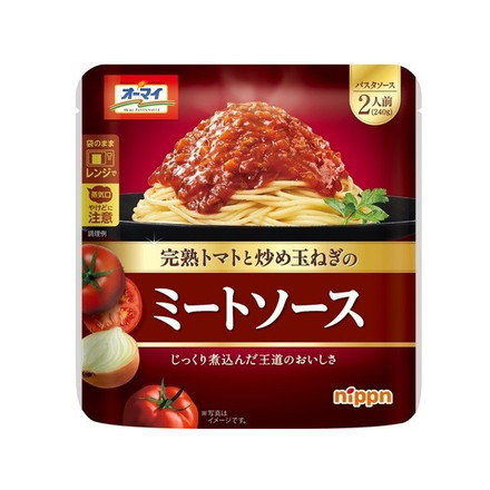 【単品12個セット】 ニップン オーマイ ミートソース 240g