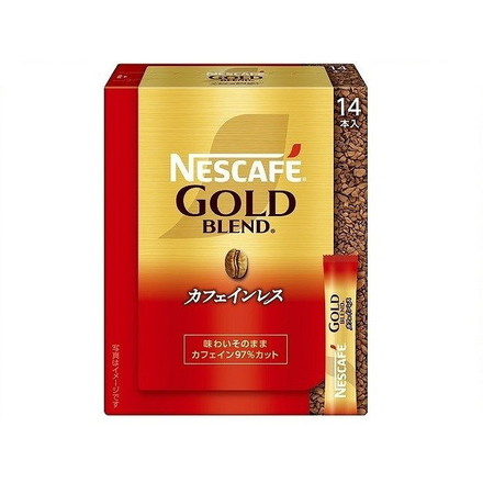 【6個セット】 ネスカフェ ゴールドブレンド カフェインレスブラックスティック 2gx14本 x6