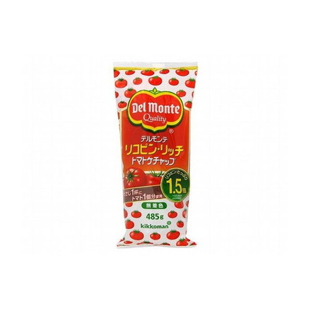 【20個セット】 デルモンテ リコピンリッチトマトケチャプ 485g x20コ