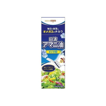 【単品8個セット】 日清オイリオ アマニ油 フレッシュボトル 320g