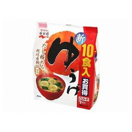 【5個セット】 永谷園 生タイプみそ汁 ゆうげ 徳用 10食 x5