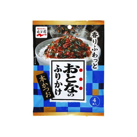 【単品10個セット】 永谷園 おとなのふりかけ 本かつお 9.2g