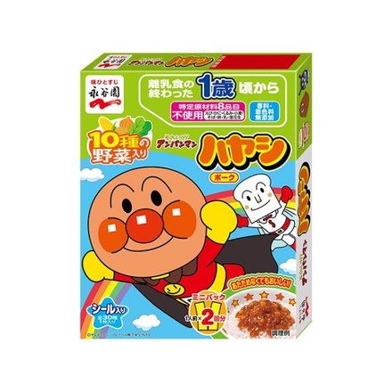 【単品5個セット】 永谷園 アンパンマンミニパック ハヤシポーク 100g