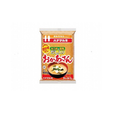 【まとめ買い】ハナマルキ だし入り おかあさん 800g x12個セット まとめ セット セット買い 業務用