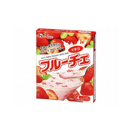 【まとめ買い】ハウス フルーチェ イチゴ 200g x10個セット まとめ セット セット買い 業務用
