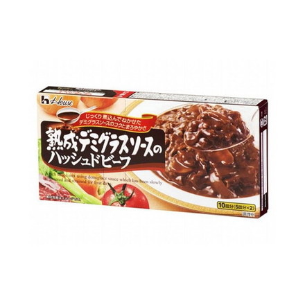 【まとめ買い】ハウス 熟成デミグラスのハッシドビーフ 160g x10個セット まとめ セット セット買い 業務用