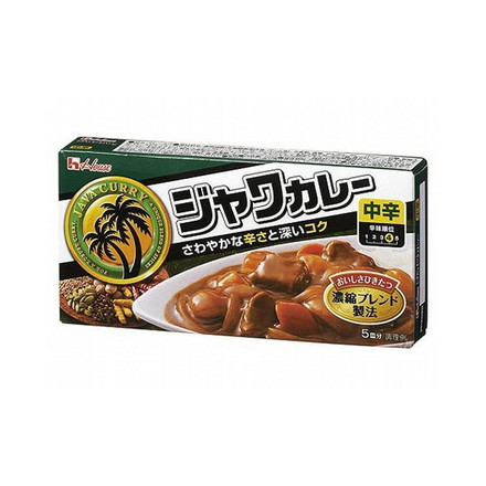 【まとめ買い】ハウス ジャワカレー 中辛 104g x10個セット まとめ セット セット買い 業務用