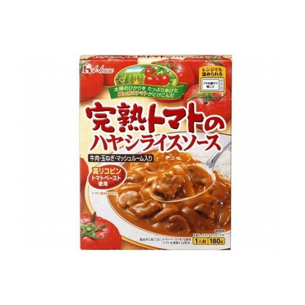 【10個セット】 ハウス レトルト 完熟トマトのハヤシライスソース 180g x10コ
