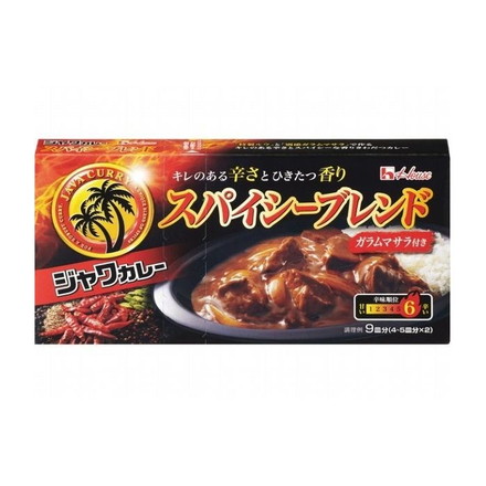 【10個セット】 ハウス ジャワカレー スパイシーブレンド 191g x10コ