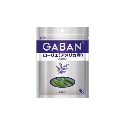 【単品10個セット】 ギャバン ローリエホール アメリカ産 袋 3g