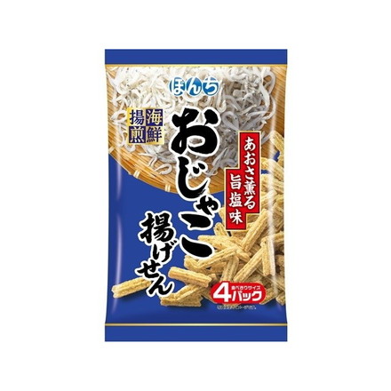 【単品12個セット】 ぼんち 海鮮揚煎 おじゃこ揚げせん 64g