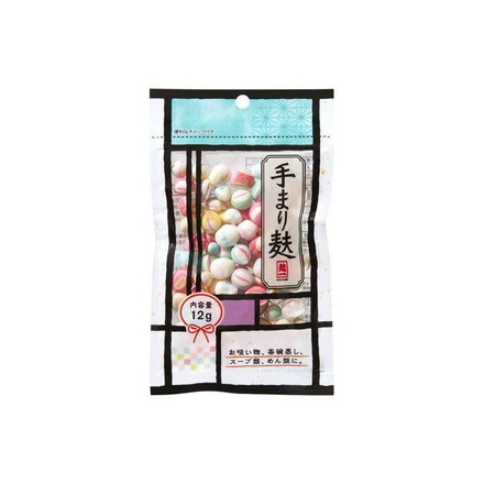 【単品10個セット】 常陸屋 手まり麩 12g