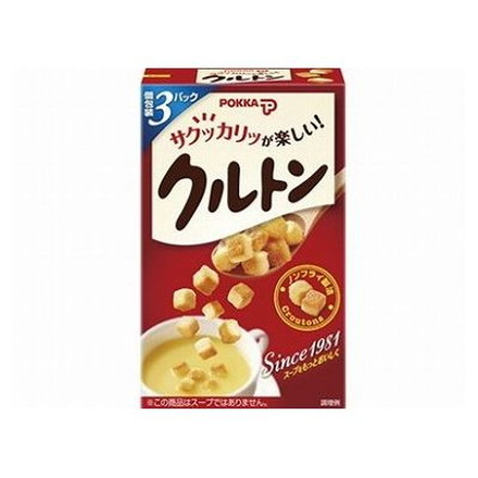 【5個セット】 ポッカサッポロ クルトン スープ用 21g x5