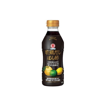 【単品12個セット】 ヒガシマル醤油 牡蠣だしぽん酢 400ml