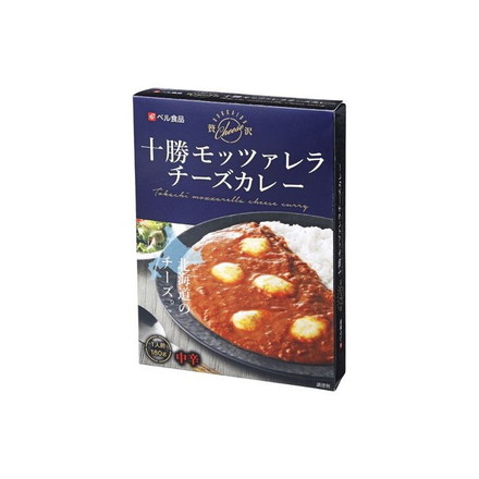【単品5個セット】 ベル食品 十勝モッツァレラチーズカレー 180g