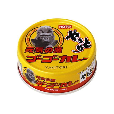【単品24個セット】 ホテイ やきとり ゴーゴーカレー味 70g
