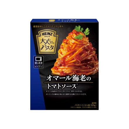 【単品10個セット】 ハインツ 大人むけのパスタ オマール海老のトマトソース 110g