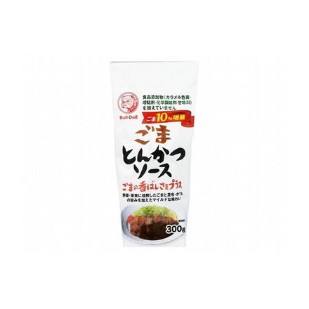 【10個セット】 ブルドック ごまとんかつソース 300g x10コ