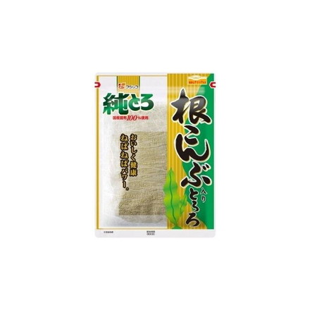 【単品10個セット】 フジッコ 純とろ 根こんぶ入りとろろ 24g
