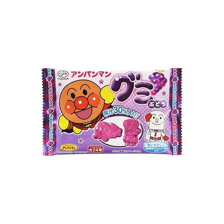 【20個セット】 不二家 アンパンマングミ ぶどう 6粒 x20 まとめ売り セット販売 お徳用 おまとめ品