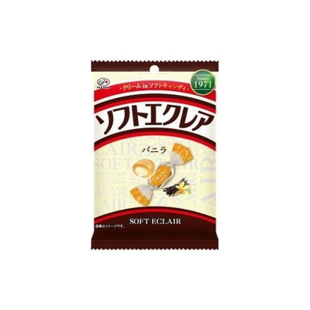 【単品10個セット】 不二家 ソフトエクレア バニラ 37g