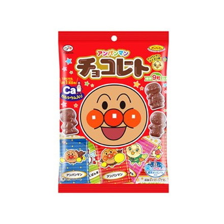 不二家 アンパンマンチョコレート 34g x10 10個セット