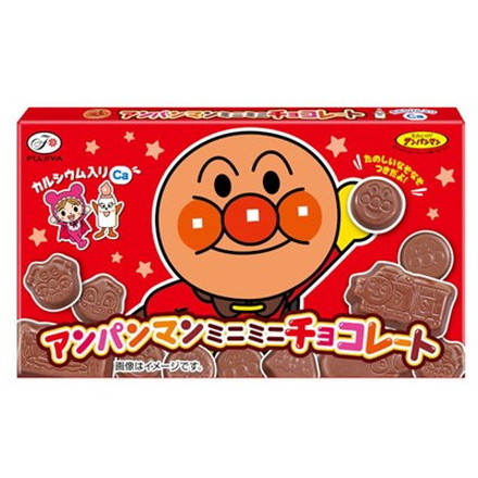 不二家 アンパンマンミニミニチョコレート 15粒 x10 10個セット