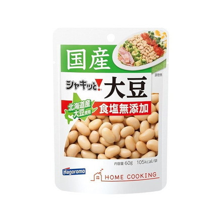 【単品6個セット】 はごろも ホームクッキングシャキッと大豆 60gx6 まとめ買い まとめ売り お徳用 大容量 セット販売
