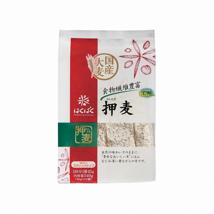 【6個セット】 はくばく 押麦 スタンドパック 540g x6 まとめ売り セット販売 お徳用 おまとめ品
