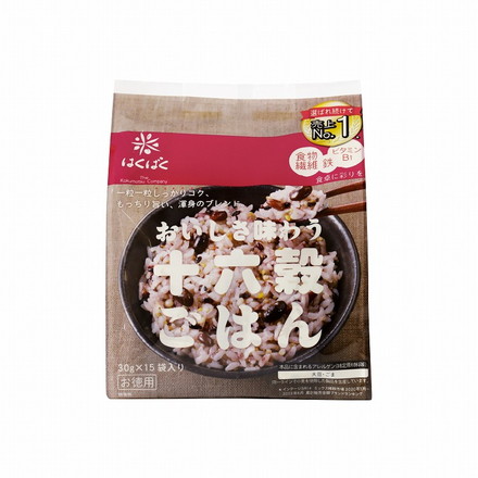 【6個セット】 はくばく 十六穀ごはん お徳用 30gX15 x6 まとめ売り セット販売 お徳用 おまとめ品