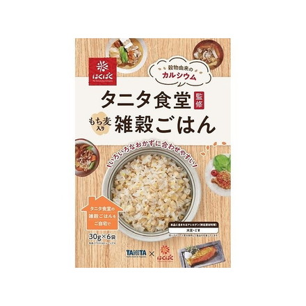 【単品6個セット】 はくばく タニタ食堂監修 雑穀ごはん 30gX6袋x6 まとめ買い まとめ売り お徳用 大容量 セット販売