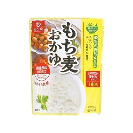 【8個セット】 はくばく もち麦おかゆ 180g x8