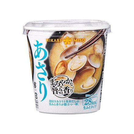 【単品6個セット】 ひかり味噌 まろやかな旨みと香り あさり 1食x6 まとめ買い まとめ売り お徳用 大容量 セット販売