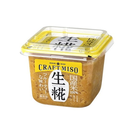 【単品8個セット】 ひかり味噌 CRAFT MISO 生糀 400gx8 まとめ買い まとめ売り お徳用 大容量 セット販売