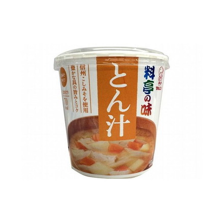 【まとめ買い】マルコメ 料亭の味 とん汁 カップ 1食 x6個セット まとめ セット セット買い 業務用