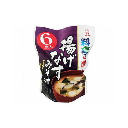 【まとめ買い】マルコメ お徳用 料亭の味 揚げなす 18gX6食 x7個セット まとめ セット セット買い 業務用