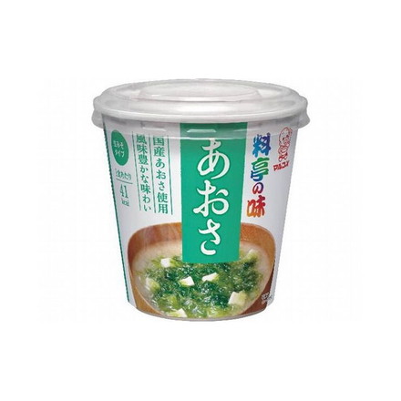 【まとめ買い】マルコメ 料亭の味 あおさ カップ 1食 x6個セット まとめ セット セット買い 業務用