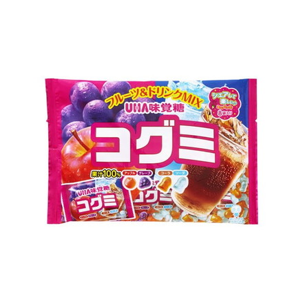 【単品16個セット】 UHA味覚糖 コグミ ファミリーパック 128g