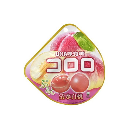 【単品6個セット】 味覚糖 コロロ 清水白桃 40g