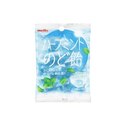 【単品10個セット】 名糖 ハーブミントのど飴 54g