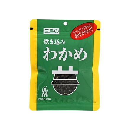 【単品10個セット】 三島食品 炊き込みわかめ 22g