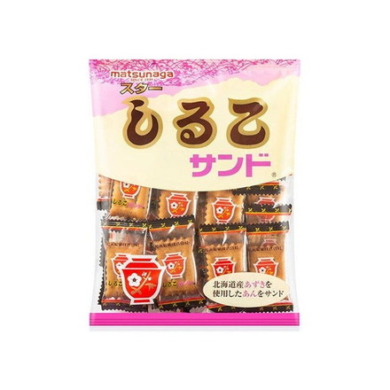 【16個セット】 松永製菓 スターしるこサンド 160g x16 まとめ買い まとめ売り お徳用 大容量 セット販売